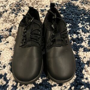 Clove Classic Core All Black Shoes - Womens 8 - Clarino Vegan Leather